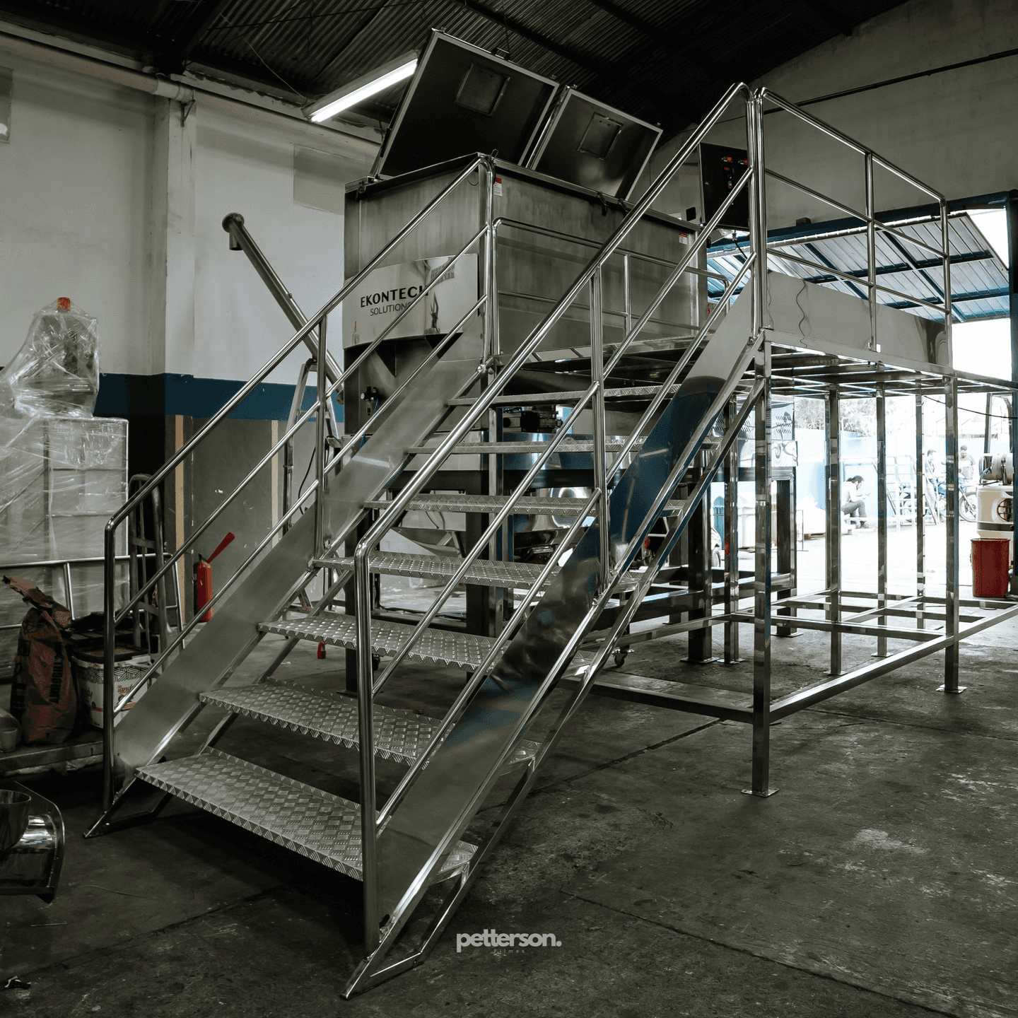 Equipamento em aço inox